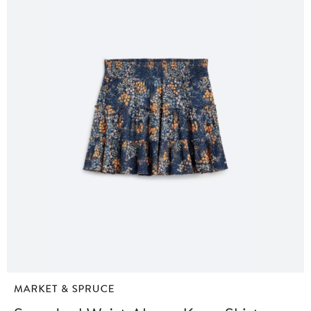 Market and spruce skirt NWOT